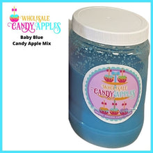 "JUST MIX"-Baby Blue Plain Candy Apple- $15.00 each