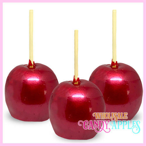 Red Pearlized Candy Apple