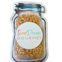 a jar of sweet and dreams gourmet peanuts