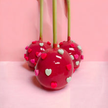 Valentine Heart Hard Candy Apples