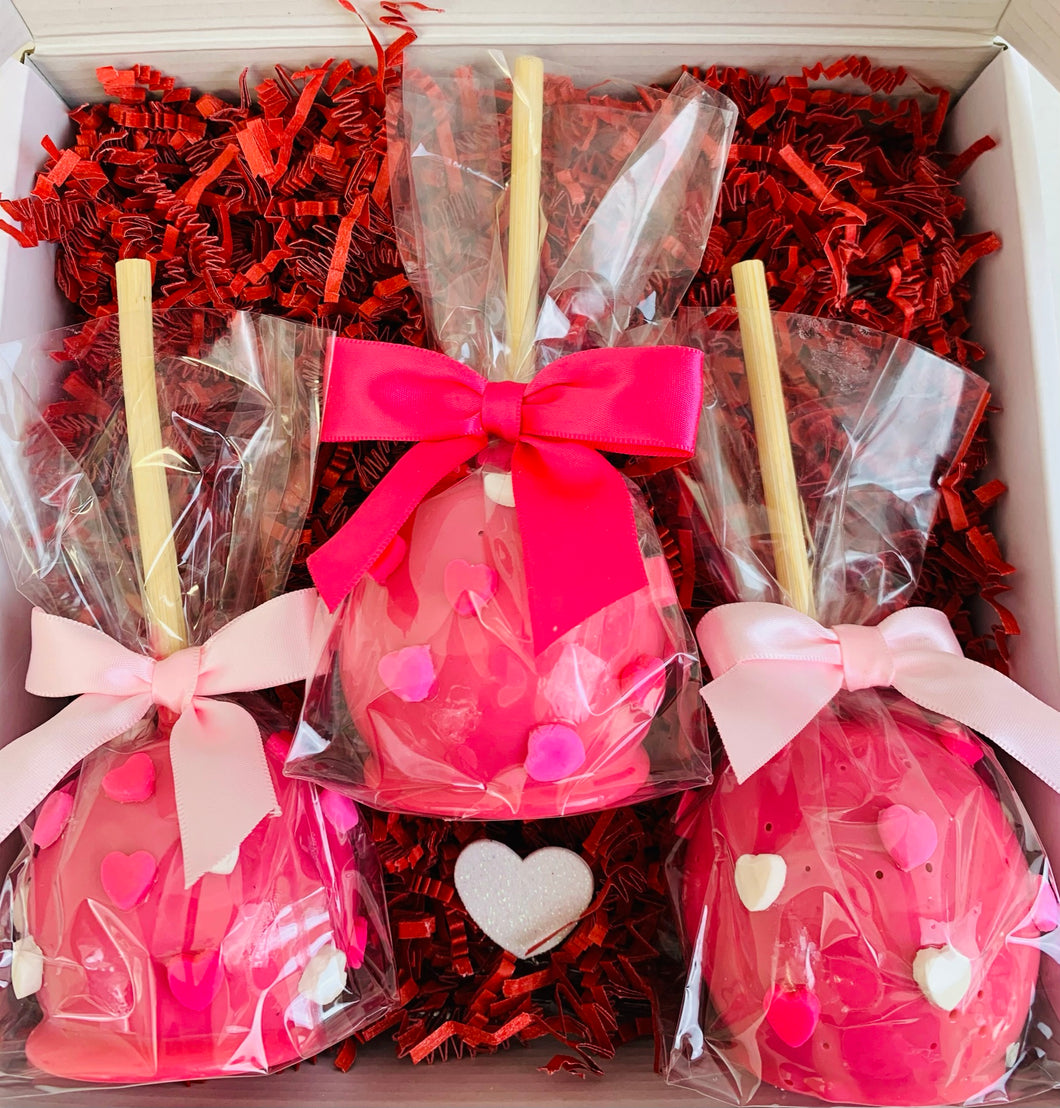 a box filled with valentine's day treats