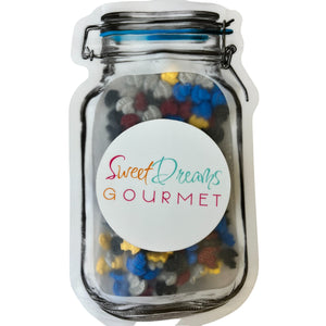 a jar of sweet dreams gourmet candies