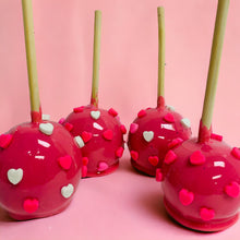 Valentine Heart Hard Candy Apples