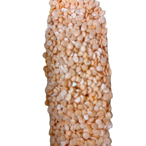 a corn cob on a white background