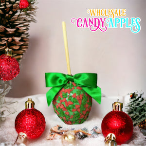 Holiday Tree Hard Candy Apples- 6 ct.