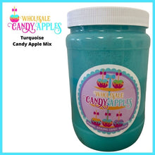 "JUST MIX"-Turquoise Plain Candy Apple- $15.00 each