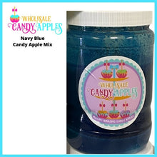"JUST MIX"-Navy Blue Plain Candy Apple- $15.00 each