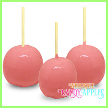 DIY Apple Kit-Light Pink Plain Candy Apple- $20.00 each