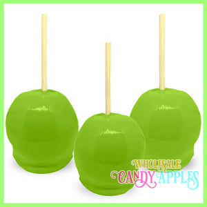DIY Apple Kit-Lime Green Plain Candy Apple- $20.00 each