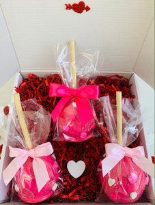 Valentine Heart Hard Candy Apple Gift Box