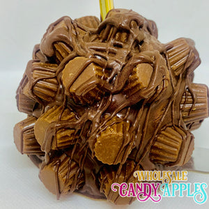 Mini Caramel Apple With Milk Chocolate Reece's Peanut Butter Cups