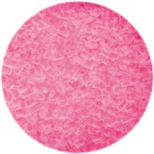 Light Pink Sugar Crystal Candy Apple