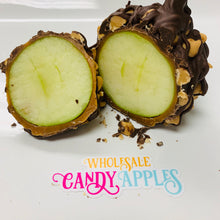 Mini Caramel Apple With Peanut Butter Chips
