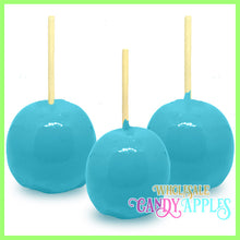 Baby Blue Plain Candy Apples