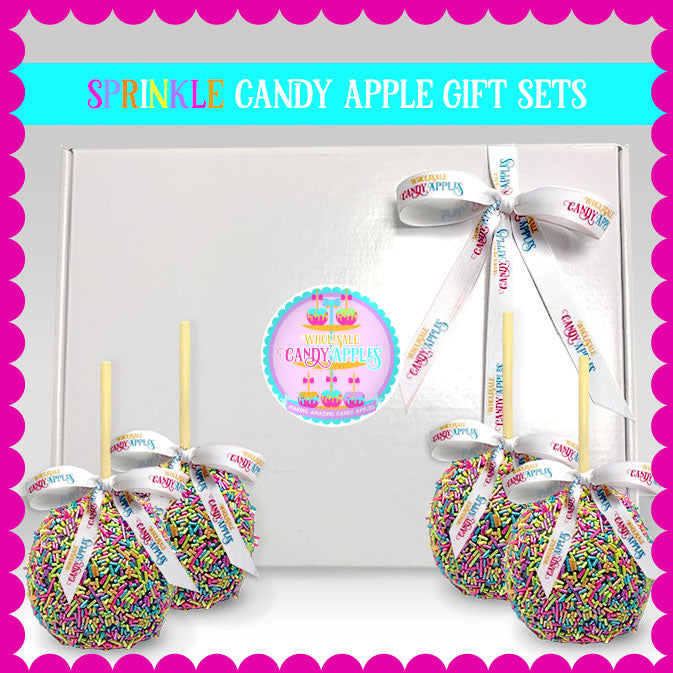 Sprinkle Candy Apple Gift Pack