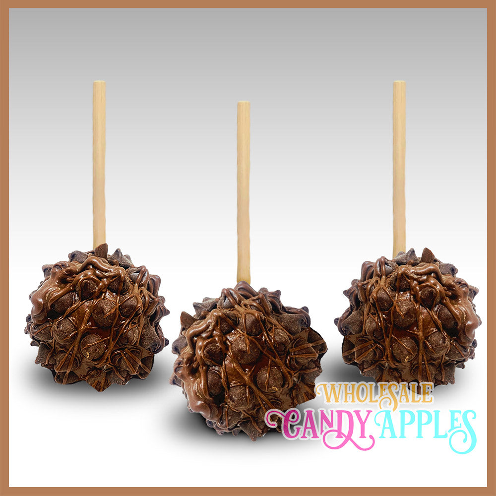 Mini Caramel Apple With Chocolate Chips