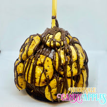 Mini Caramel Apple With Chocolate Chip Cookies