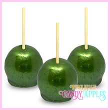 Green Pearlized Candy Apple