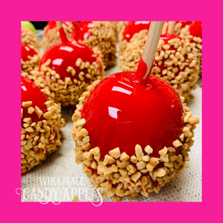 Candyland Apple with Peanuts