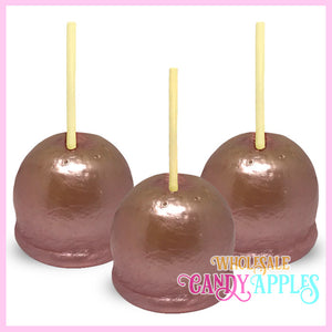 Light Pink Pearlized Candy Apple