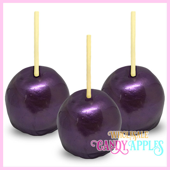 Purple Pearlized Candy Apple