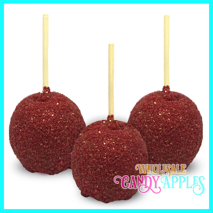 Red Sugar Crystal Candy Apples