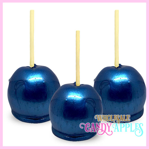 Royal Blue Pearlized Candy Apple