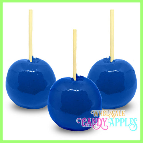 Royal Blue Candy Apples
